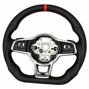 Volante Deportivo Mejorado para VW Polo Passat Tiguan B7 B5 B5.5 B6 MK5 MK7.5 MK4 <span class=keywords><strong>R</strong></span> <span class=keywords><strong>Line</strong></span> - Product Image 4