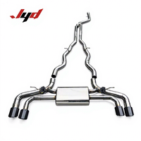 Système d'échappement Catback pour BMW M440i 440i M440 Série 4 3.0T 2019-2023 en acier inoxydable avec valve, vente en gros d'usine OEM
