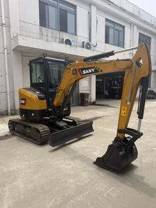 Meilleur prix pour une mini-excavatrice SANY SY35U d'occasion, 3,5T, excavatrice sur chenilles, rotation de la benne à zéro, avec moteur Yanmar, prête à être expédiée - Product Image 2