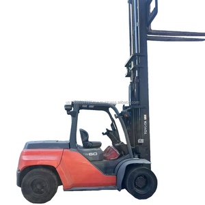 Used Toyota Diesel <b>Forklift</b> in Hefei 3 Ton/5 Ton/6 Ton Capacity 3 Masts 4.5m Low Price Engine for Report & Video Inspection - Product Image 1