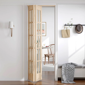 <span class=keywords><strong>Porte</strong></span> pliante moderne <span class=keywords><strong>en</strong></span> <span class=keywords><strong>bois</strong></span> massif, <span class=keywords><strong>style</strong></span> français, avec écran <span class=keywords><strong>en</strong></span> verre, pour intérieur, salle à manger, appartement, salon, salle de bain, cave à vin, <span class=keywords><strong>atelier</strong></span> - Product Image 3