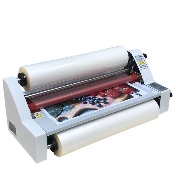 DX-350 350mm Hot Sell Double Sides Adjustable Speed Manual A4 Hot Cold Lamination Laminator Machine DX-V350