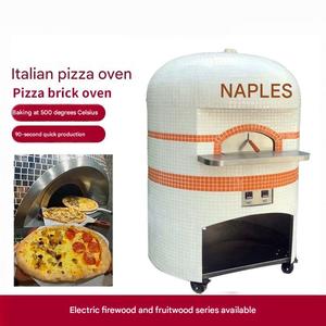 <span class=keywords><strong>Four</strong></span> à pizza au gaz avec fond en pierre, <span class=keywords><strong>four</strong></span> à pizza au gaz commercial pour une pizza italienne authentique, cuisine de restaurant - Product Image 5
