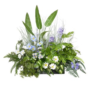 Décoration paysagère intérieure de fleurs et plantes artificielles Greenway, combinaison de haute qualité, ornement biomimétique - Product Image 1