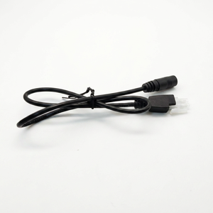 5557 4.2mm 间距 2 针转 <span class=keywords><strong>DC</strong></span> 5.5x2.1mm 母头连接器电源线 22AWG 电缆，用于 PC 电源和电池充电系统 - Product Image 4