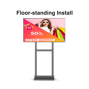 Écran publicitaire LCD Android de 32, 43, 49, 55, 65, 75, 86 pouces, luminosité 2500 nits, affichage numérique LCD pour vitrine de magasin, kiosque - Product Image 2