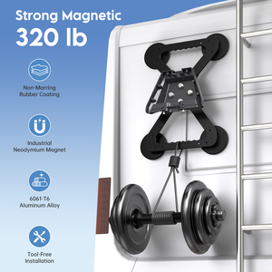 Staffa Magnetica in Alluminio da 320 libbre per Montaggio su Tetto per Antenna Dish Starlink Gen 3 V4 e 4X - Product Image 3