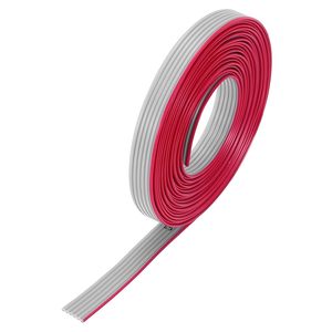 Cable Plano Meccanixity 28AWG IDC de 3m, Paso de 1.27mm, 6 Pines, Gris, para Conexión JTAG ISP - Product Image 1