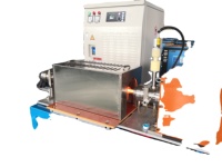 Máquina de Tratamiento Térmico de Tuberías de Alta Precisión y Larga Vida Útil Hangao, Controlada por PLC, 380V/410V/415V, 1 Año de Garantía
