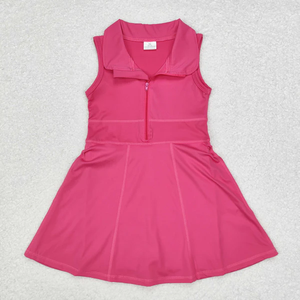 Vestido de yoga para niñas pequeñas, ropa deportiva de una pieza, vestido de yoga de verano - Product Image 3