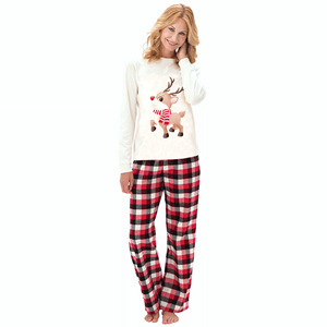 Pijamas de Natal Personalizáveis DDP, Conjuntos de Roupas Fashion para Mãe, Filha e Bebê, Pijamas para Pais e Filhos - Product Image 4