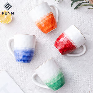 Tasses personnalisées à sublimer Tasse à eau pour produits écologiques Tasse colorée en gros Tasse à café en porcelaine Tasse à thé en céramique moderne - Product Image 2