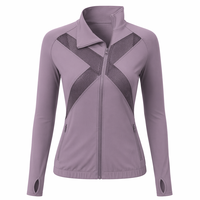 Vêtements de sport d'été légers et respirants pour femmes, avec protection solaire UPF50+ anti-UV, dos en X, en maille, fermeture éclair intégrale, pour activités de plein air, vente en gros