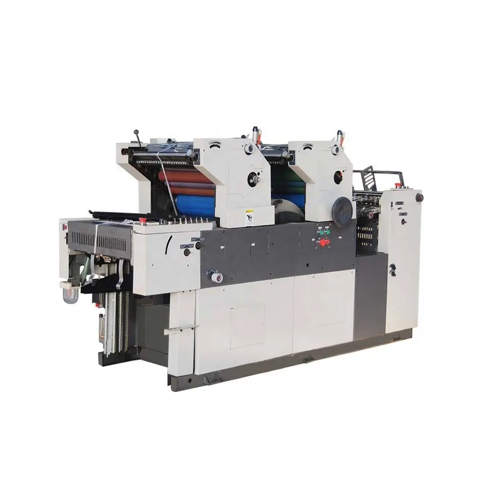 high speed 2 color magazine offset printing machine for sale RC262D RUICAI