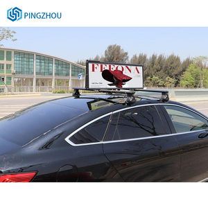 Pantalla <span class=keywords><strong>LED</strong></span> de la parte superior del vehículo-Pantalla de doble cara-Wifi/App/Control 4G-Pantalla de visualización de publicidad móvil IP65P5 para exteriores - Product Image 1