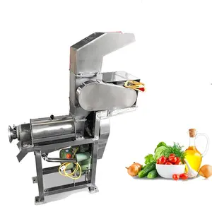 500 Kg/u Output Industriële Spiraal Geplette Fruit Juicer Sinaasappelsapextractor Groente Geplette Sap Makende Verpletterende Juicer