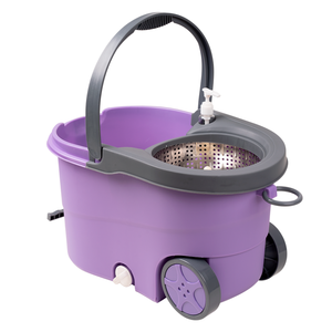 Hot Sale Spin <b>Mop</b> and Bucket Set with Wringer Stainless Steel Handle Microfiber Floor <b>Cleaning</b> System Household <b>Cleaning</b> Tools - Product Image 4