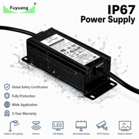 Alimentation Électrique Étanche Fuyuan 120W IP67, Adaptateur AC/DC 5V 12V 19V 24V 3A 5A 10A, Chargeur pour Extérieur, Marine, LED, CCTV, CE RoHS