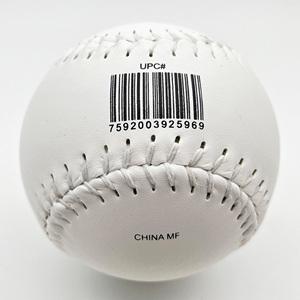 Palla da Softball <span class=keywords><strong>Tamanaco</strong></span> SB-120I in Pelle PVC Bianca da 12 Pollici, COR.50, 420 LBS PK, Centro in Sughero - Product Image 6