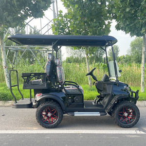 Venta caliente 2-4 Seater Electric Club Reception Car Personalizado Off-Road <span class=keywords><strong>Golf</strong></span> Cart Carro de caza equipado con batería de 48V/60V/72V - Product Image 4