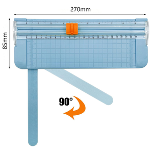 250404 <span class=keywords><strong>Ariste</strong></span> A5 tamaño Mini cortador de papel recortador para cartulina foto niños DIY artesanía portátil estudiante hecho a mano rebanador de papel - Product Image 3