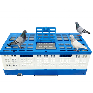 Cage à oiseaux pliable multi-usages, transporteur portable pour pigeons, pour l'élevage, le transport et la course - Product Image 1