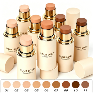 Stick de contour professionnel de luxe à marque privée, waterproof, couvrance totale, crème lissante, <span class=keywords><strong>bronzer</strong></span>, correcteur visage et nez - Product Image 4