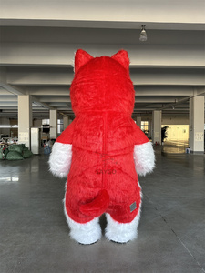 Disfraz <span class=keywords><strong>de</strong></span> Mascota <span class=keywords><strong>de</strong></span> <span class=keywords><strong>perro</strong></span> Huskey peludo Rojo 2M disfraces <span class=keywords><strong>de</strong></span> <span class=keywords><strong>perro</strong></span> Huskey inflados violentos para correr actividades <span class=keywords><strong>de</strong></span> <span class=keywords><strong>Anime</strong></span> - Product Image 4