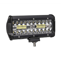 7 "120w voiture LED travail barre lumineuse Combo faisceau feux de conduite pour camion 4WD moto rampe 12V 24V Auto antibrouillard voiture accessoires