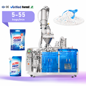 Multifunction Stand up Zipper <b>Bag</b> Detergent Powder Packaging Machine <b>Zip</b> <b>Lock</b> <b>Bag</b> Filling Powder Filling Machine - Product Image 1