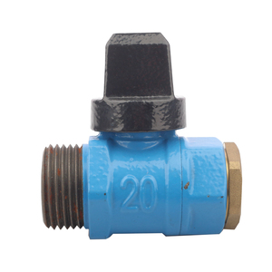 Válvula de bola de latón YOD con brida personalizada, de alta presión, rosca macho, para corte de agua, accesorios de tubería, BSP 1/<span class=keywords><strong>2</strong></span>" 3/4" pulgadas DN20 - Product Image 2