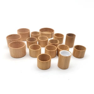 Tapón de Corcho Sintético de Madera de Nogal Grande Personalizado HZ para Botellas de <span class=keywords><strong>Ron</strong></span>, Tequila, Ginebra y Whisky - Product Image 5