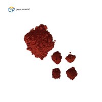 Poudre d'oxyde de fer rouge pour carreaux de ciment en béton colore d'asphalte