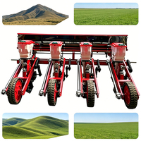 Semoir personnalisé OEM à 4 rangs pour maïs, soja, colza avec applicateur d'engrais CE