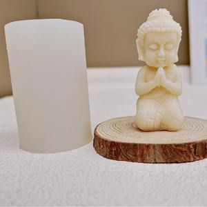 Estatua de <span class=keywords><strong>Buda</strong></span> Sakyamuni budismo estatua de <span class=keywords><strong>Buda</strong></span> sentado vela de resina <span class=keywords><strong>cemento</strong></span> de yeso <span class=keywords><strong>molde</strong></span> de silicona de aromaterapia - Product Image 2