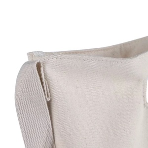 Sac fourre-tout en toile de coton naturel écologique personnalisé pour l'école, avec poignée et bandoulière, idéal pour les étudiants - Product Image 6