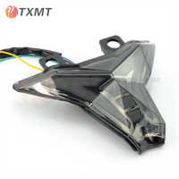 Feu arrière LED pour moto, feu de freinage, feu arrière, clignotant pour KAWASAKI ZX-6R 2019-2023