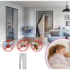 Zanzariera Magnetica per Porta, <span class=keywords><strong>Tenda</strong></span> Anti-Zanzare e Insetti, Rete per Porta a Mani Libere - Product Image 4