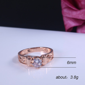 Anello Tono Rosa per Donne, Gioielli di Moda Creativi e Scintillanti, Vendita all'Ingrosso - Product Image 5