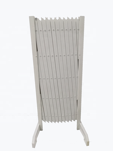 Freestanding Outdoor Portable Expandable Garden Privacy Screen Divider <b>Plastic</b> Trellis with Stand - Product Image 2