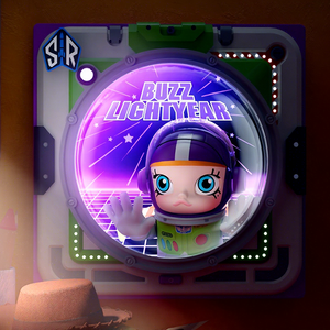 POPMART Bubble Mart <span class=keywords><strong>MEGA</strong></span> SPACE MOLLY Bubbles Light Year Overlook Edición Estereoscópica Simple, Temática de Películas y Series de Animación Occidental - Product Image 1