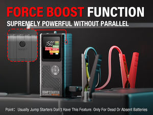 8000 נייד mah mah לקפוץ לרכב כוח אדם דיגיטלי משאבת אוויר dpsi עבור משאית ורכב צמיגי משאית ורכב - Product Image 4