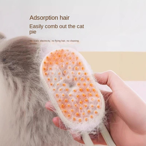 Spazzola a Vapore 3 in 1 Ricaricabile Automatica per la Pulizia del Pelo di Animali Domestici, Gatti e Cani, con Funzione Spray e Rimozione Peli - Product Image 2