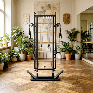 Equipo de Fitness Multifuncional en Espiral para Gimnasio en Casa, Yoga, Entrenamiento de Core y Cuerpo Completo, Reformer con Resistencia Multinivel - Product Image 1