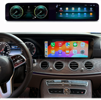 12.8 pouces Android double écran LCD numérique Cluster autoradio multimédia stéréo Kit pour Mercedes Benz E W213 2016-2023