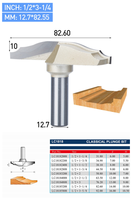 OEM ODM Fraise professionnelle pour le fraisage et la sculpture du bois, outil de menuiserie, fraise CNC pour le travail du bois