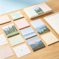 Blocs-notes adhésifs créatifs 2027, blocs-notes personnalisés avec logo, impression couleur pour l'école, le bureau, blocs-notes adhésifs pour cadeaux promotionnels