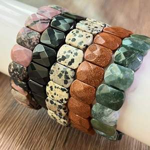 Natural Stone <b>Bracelet</b> Colorful Glass <b>Beaded</b> Intuition Enhancer Professional High Profit Margin Item Fast Shipping - Product Image 2
