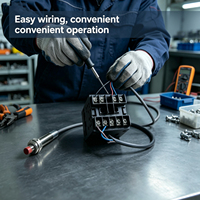 Contador Multifuncional Sommv CG4-RB60 48*48 220VAC con Interruptor de Proximidad, Pantalla de 6 Dígitos y Salida de Relé