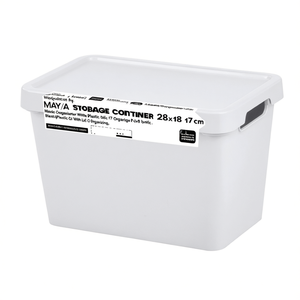 Container (28x18x17cm) MAYA White 8034747112 - Product Image 2